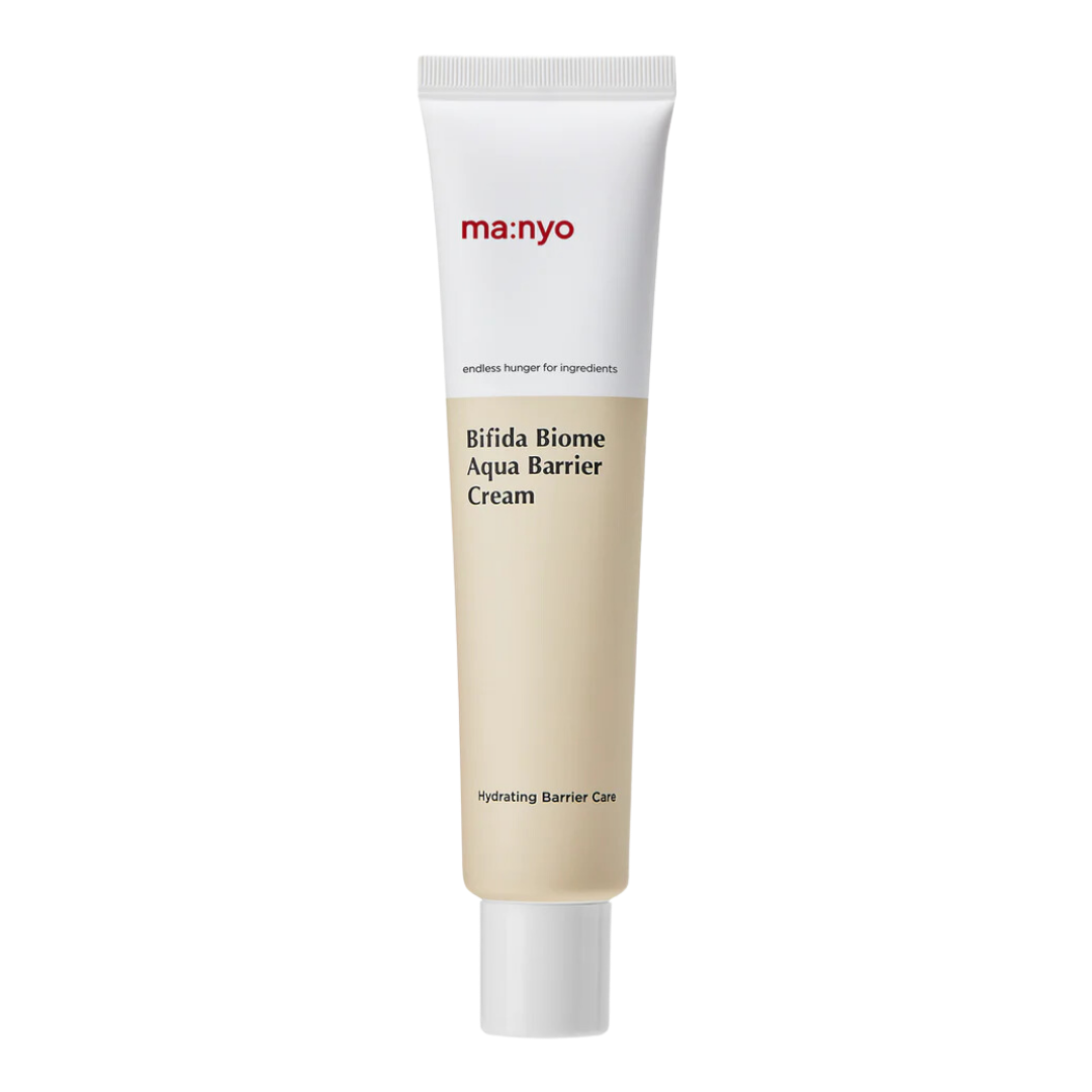 Manyo Bifida Biome Aqua Barrier Cream, formula texture and skin finish
