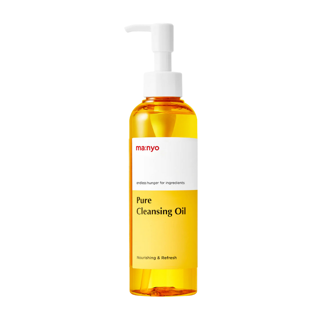 Manyo Pure Cleansing Oil Deep Clean, formula texture and skin finish