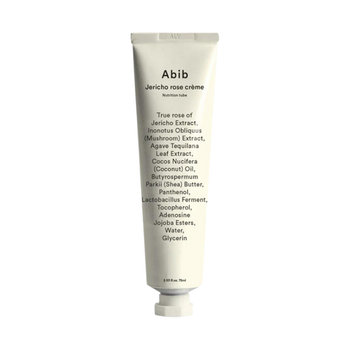 Abib Jericho Rose Crème Nutrition Tube 75ml - rich cream for tired, depleted skin