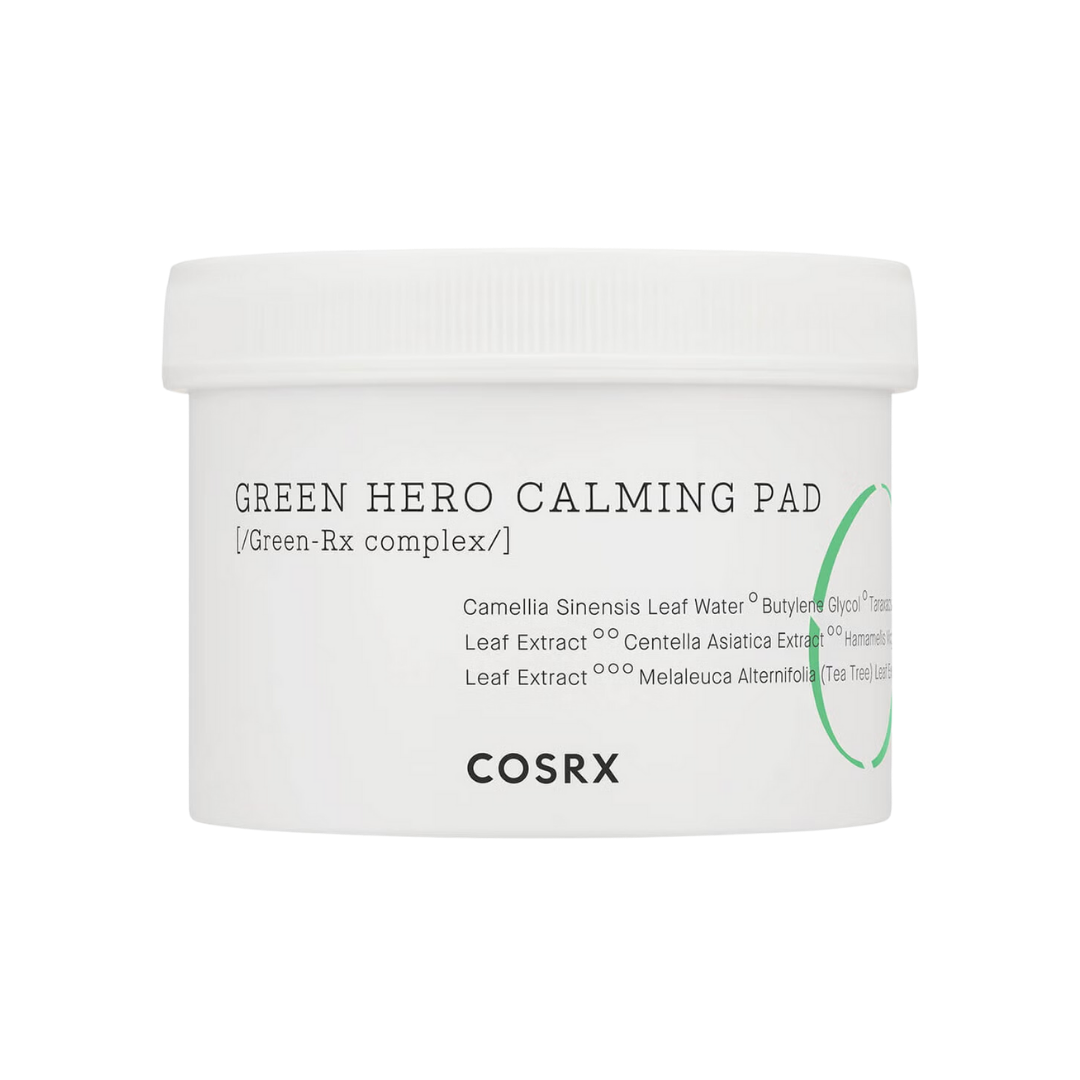 COSRX One Step Green Hero Calming Pad - pad close-up