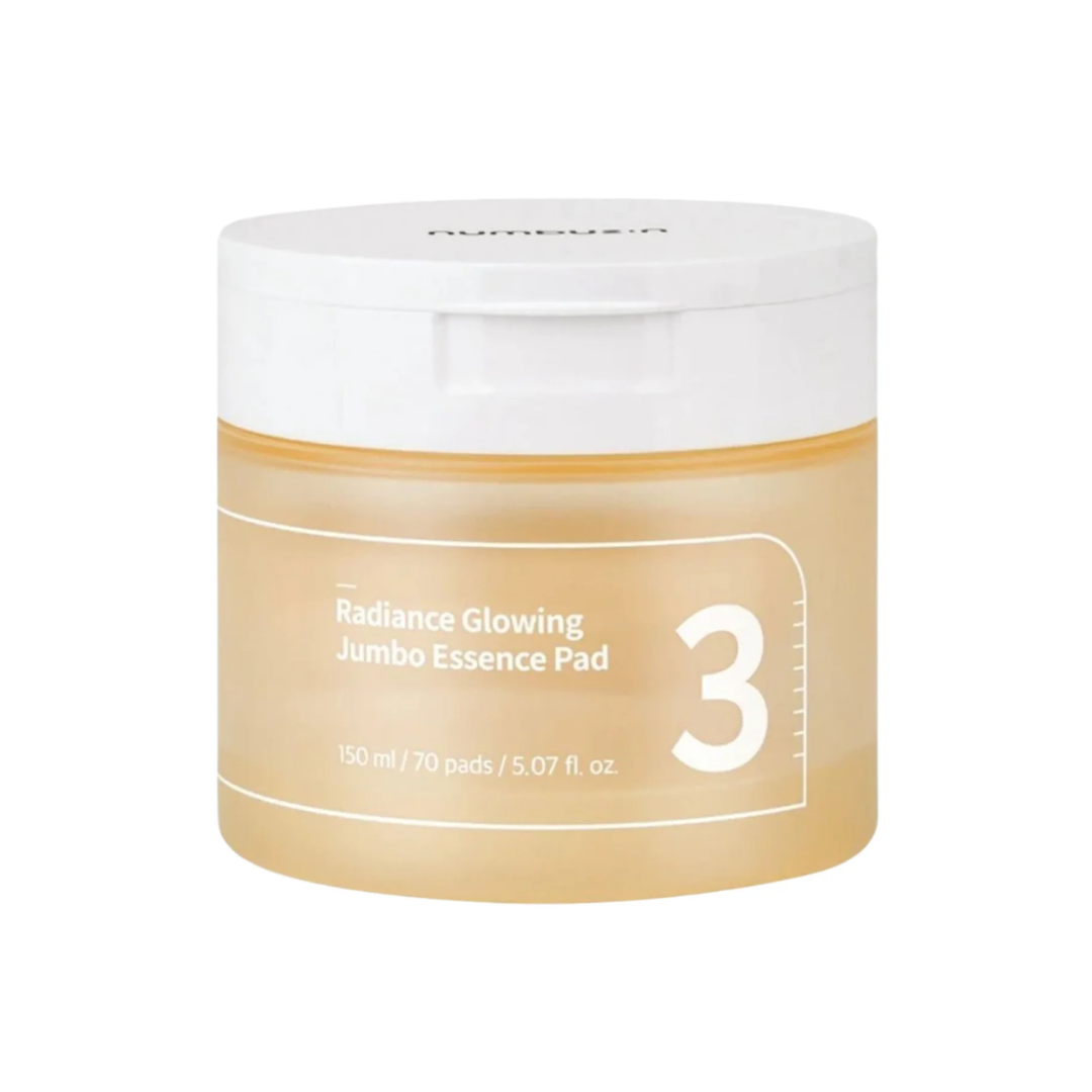 Numbuzin No.3 Radiance Glowing Jumbo Essence Pad 150ml
