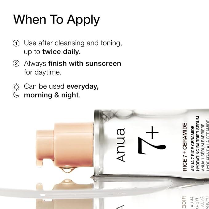Anua  7 RICE CERAMIDE HYDRATING BARRIER SERUM 50ml