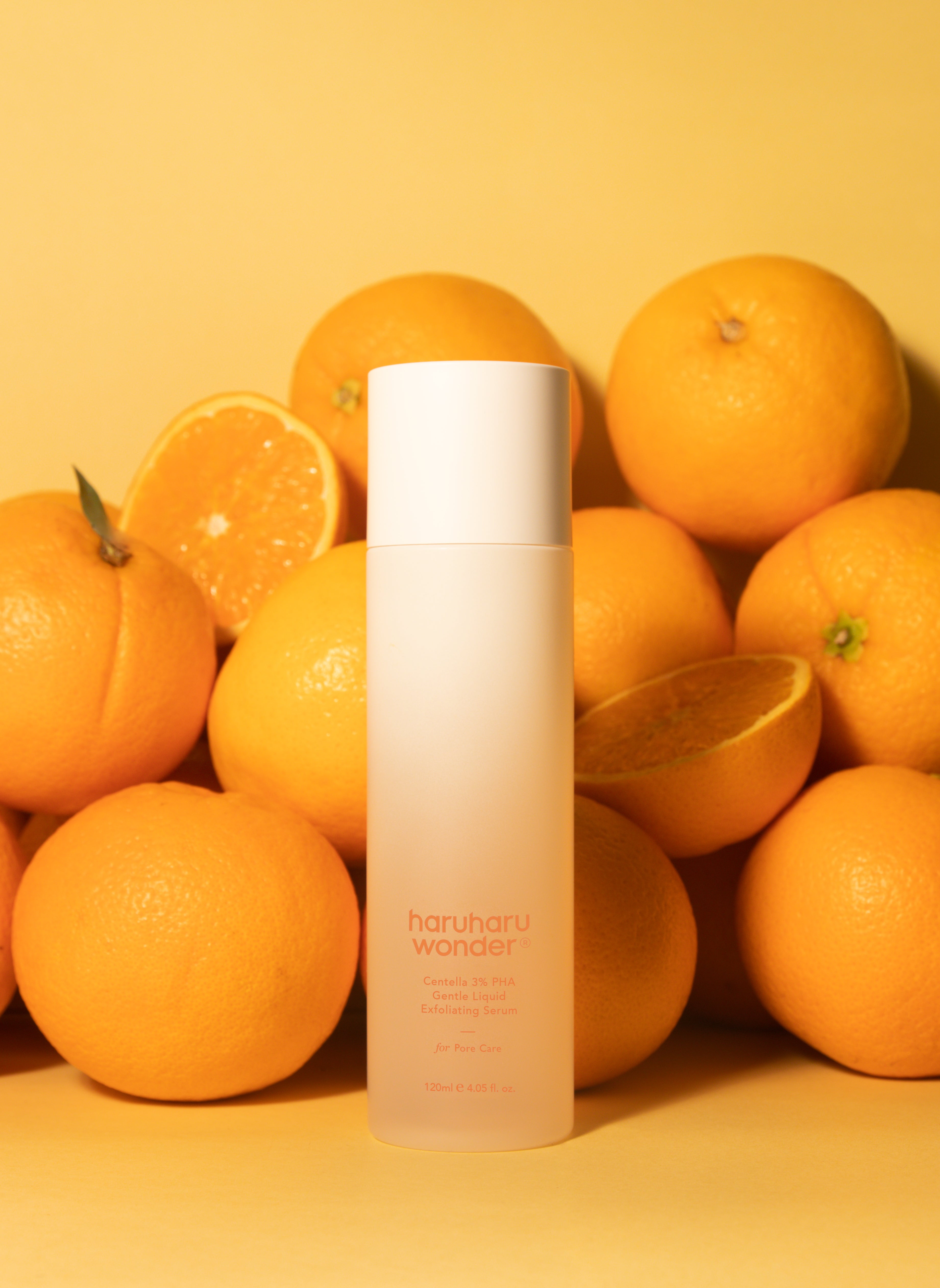 Haruharu Wonder Centella 3% PHA Gentle Liquid Exfoliating Serum 120ml - application