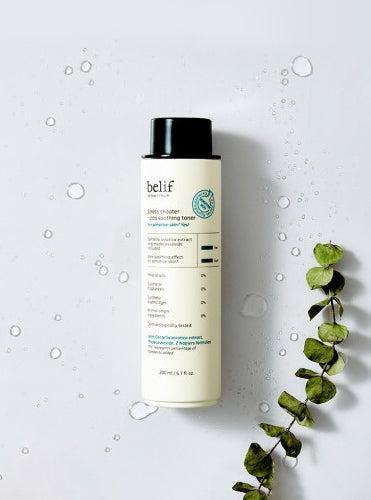 Belif Stress Shooter Cica Soothing Toner 200ml - lifestyle shot