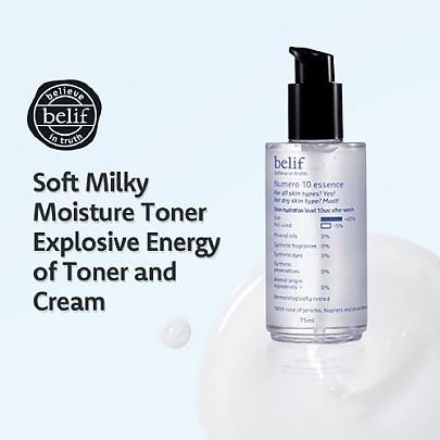 belif Numero 10 Essence 75ml - apply to damp skin before it dries
