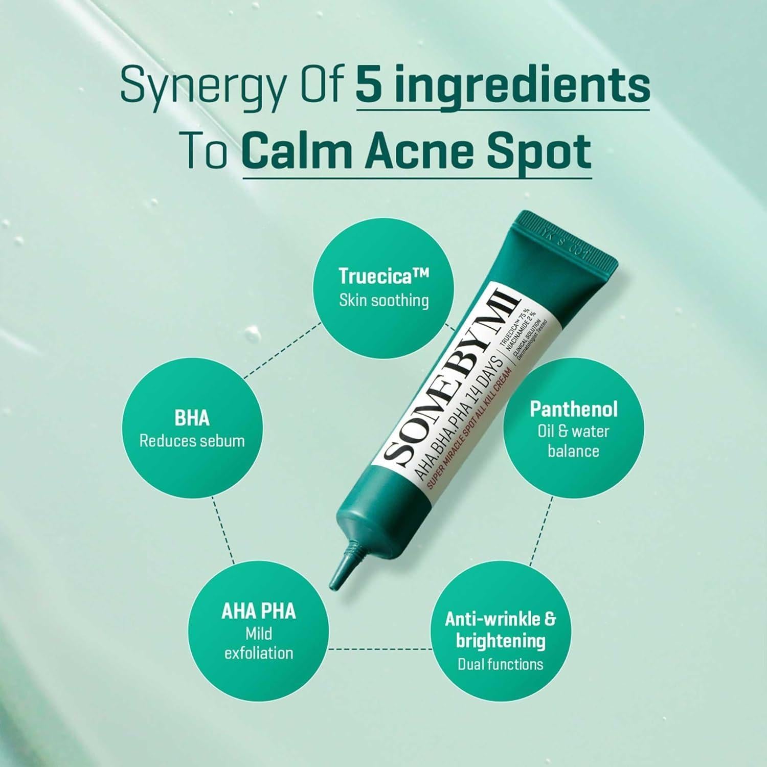 Some By MI AHA-BHA-PHA SUPER MIRACLE SPOT ALL KILL CREAM 30ml
