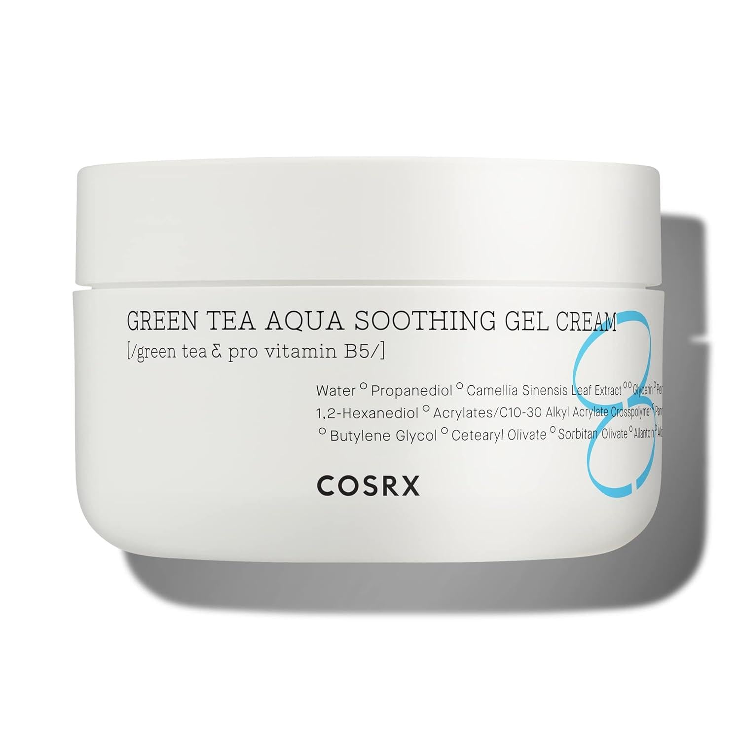 COSRX Hydrium Green Tea Aqua Soothing Gel Cream 50ml - side view