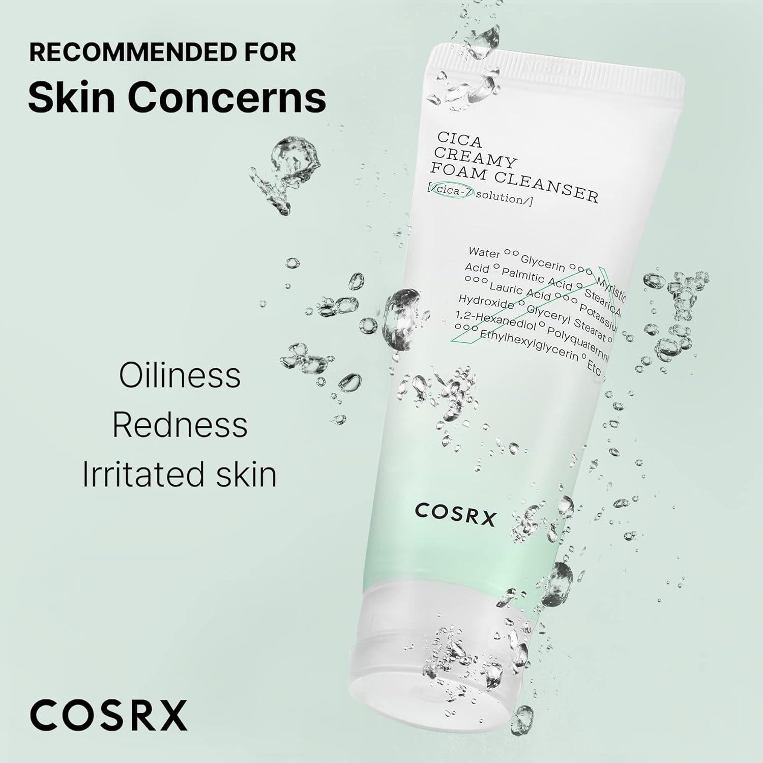 COSRX Pure Fit Cica Creamy Foam Cleanser 150ml