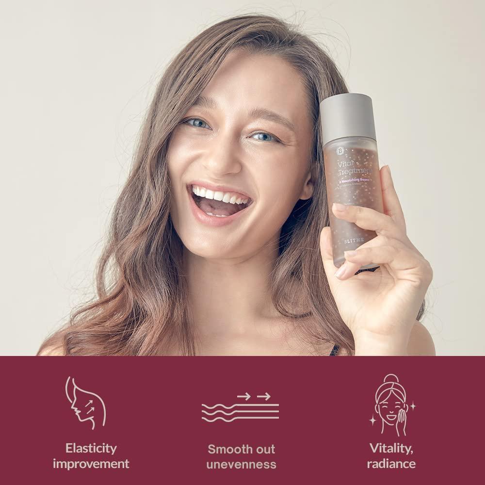 Blithe Vital Treatment 8 Nourishing Beans essence, daily skincare routine essential