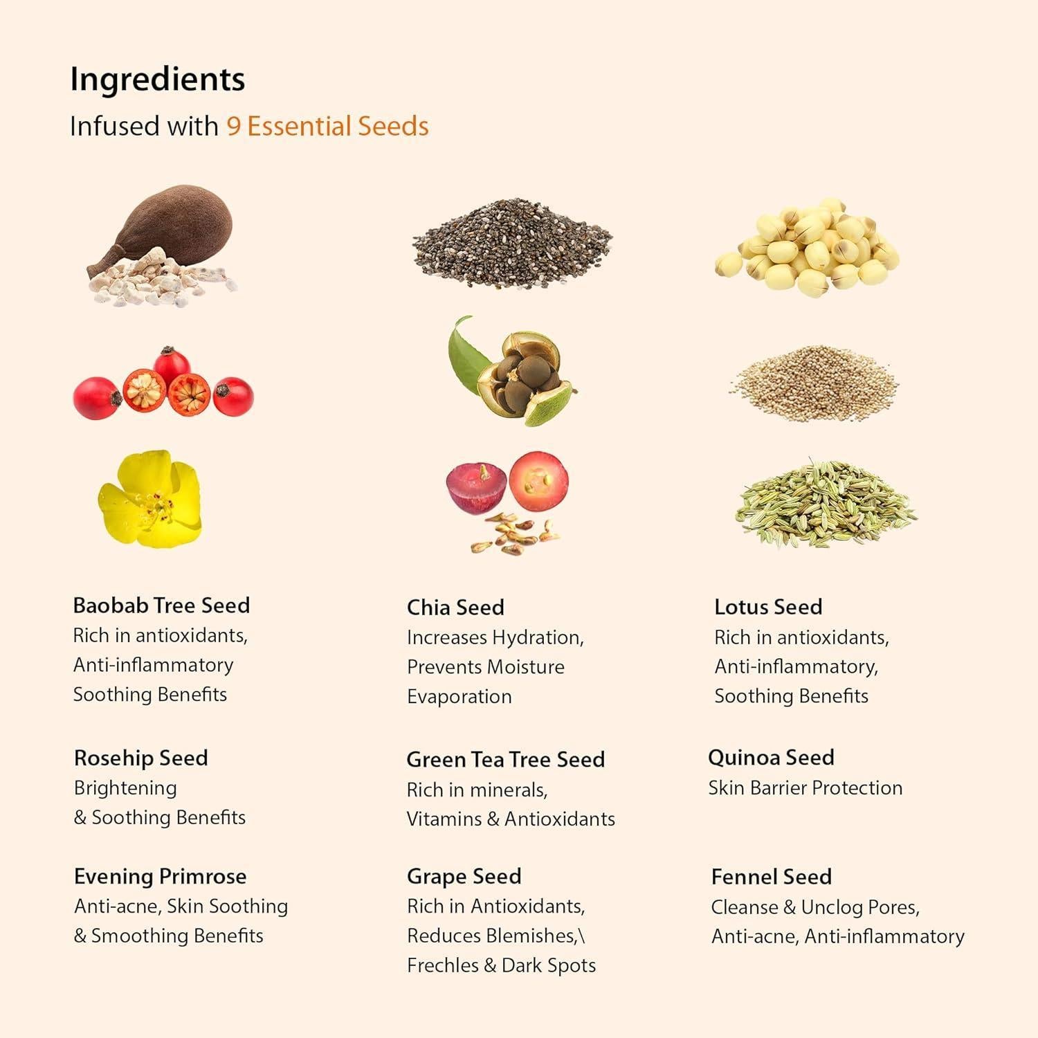 Blithe Vital Treatment 9 Essential Seeds essence, hydrating skincare treatment
