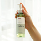 Manyo Herb Green Cleansing Oil, application and routine placement