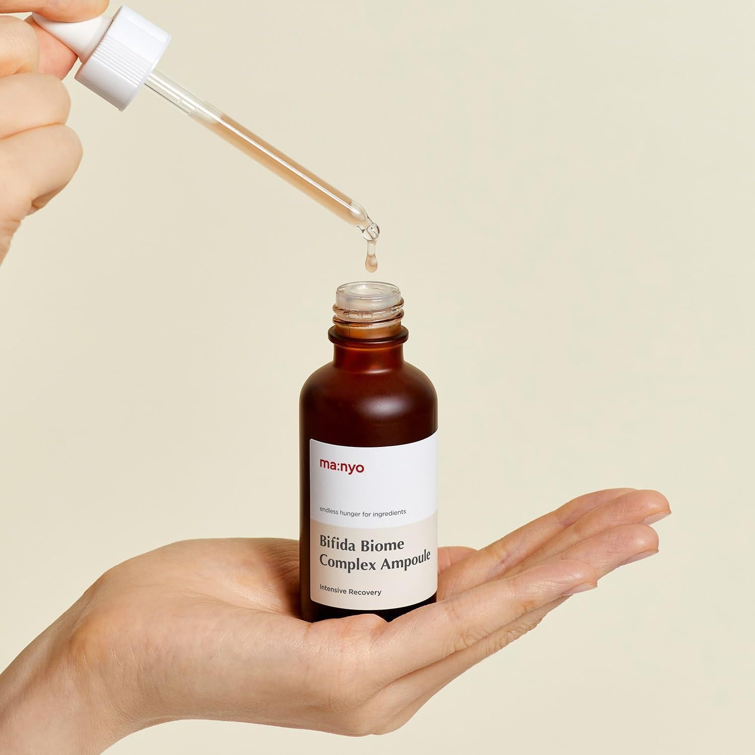 Manyo Bifida Biome Complex Ampoule, hydrating Korean skincare treatment