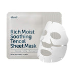 Dear Klairs Rich Moist Soothing Tencel Sheet Mask x 10