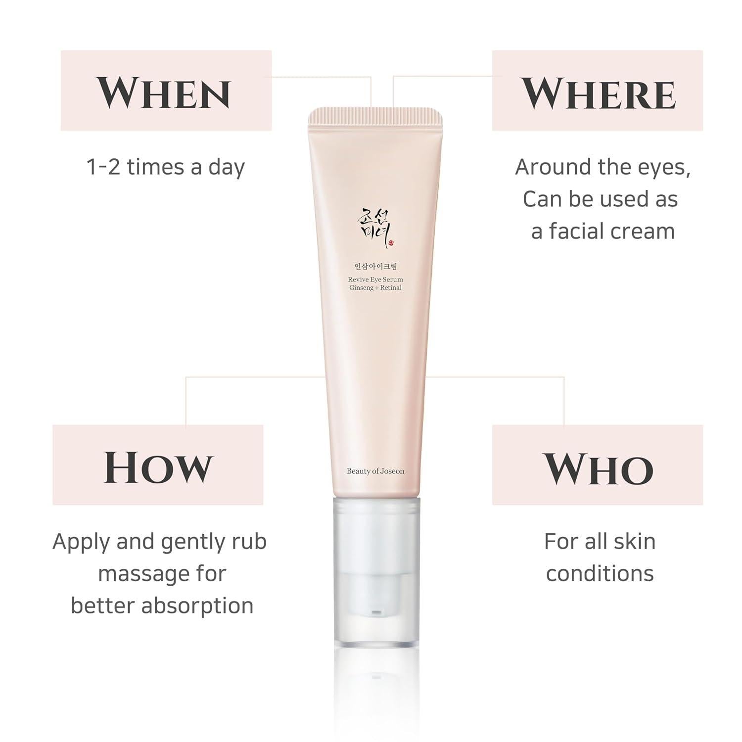 Beauty of Joseon Revive Eye Serum 30ml product view 10