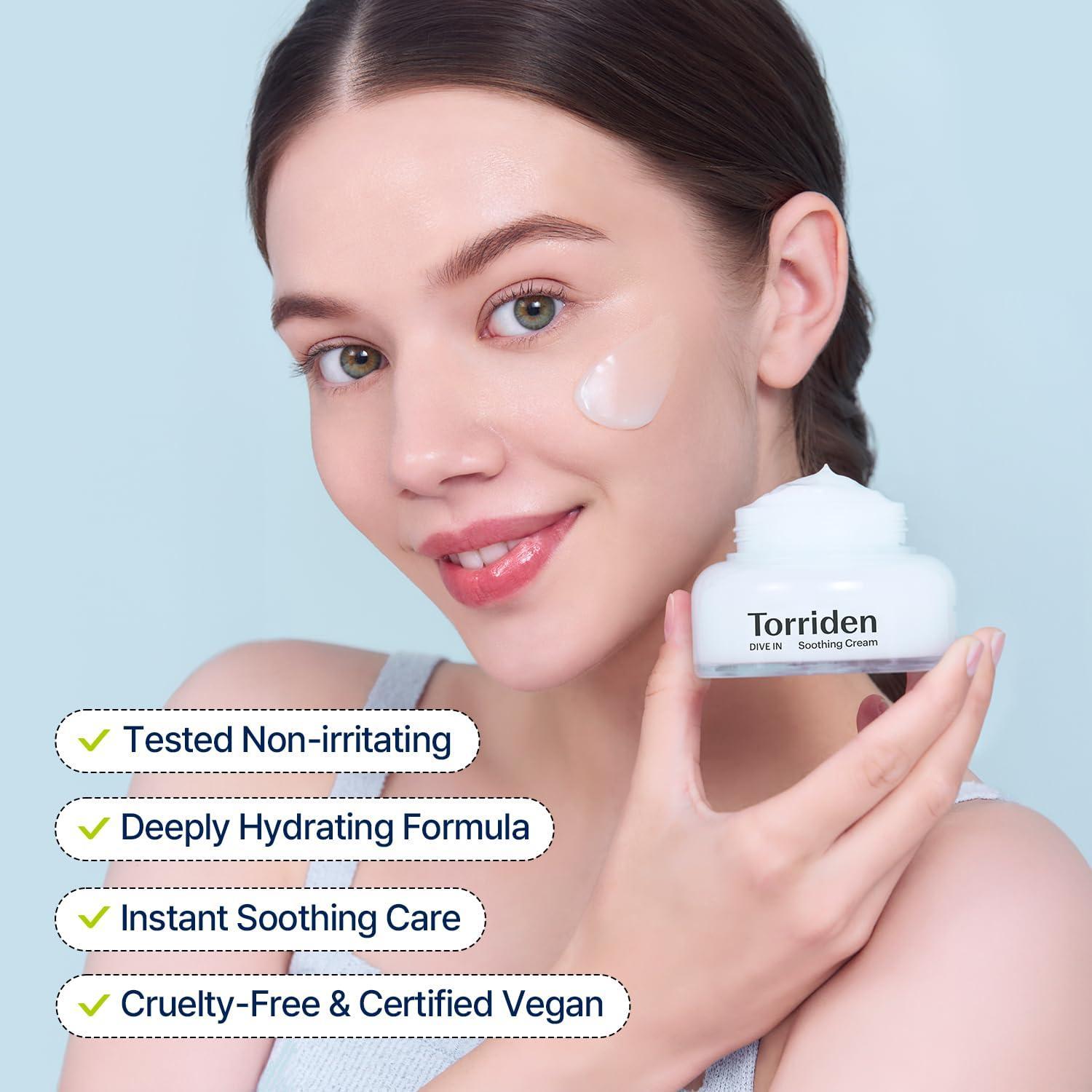 Torriden DIVE IN Low Molecular Hyaluronic Acid Soothing Cream 100ml