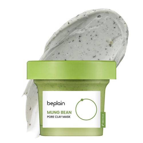 Beplain Mung Bean Pore Clay Mask 120ml - clay texture