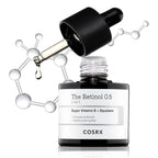 COSRX The Retinol 0.5 Oil 20ml - side view