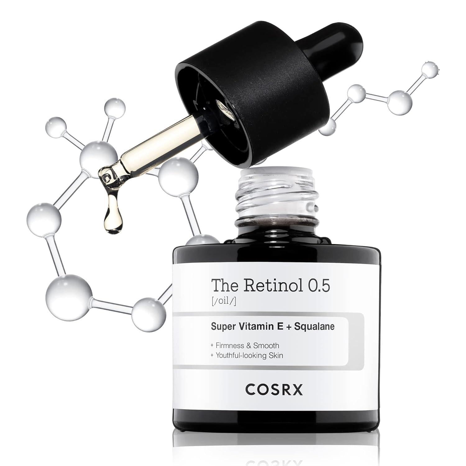 COSRX The Retinol 0.5 Oil 20ml - side view