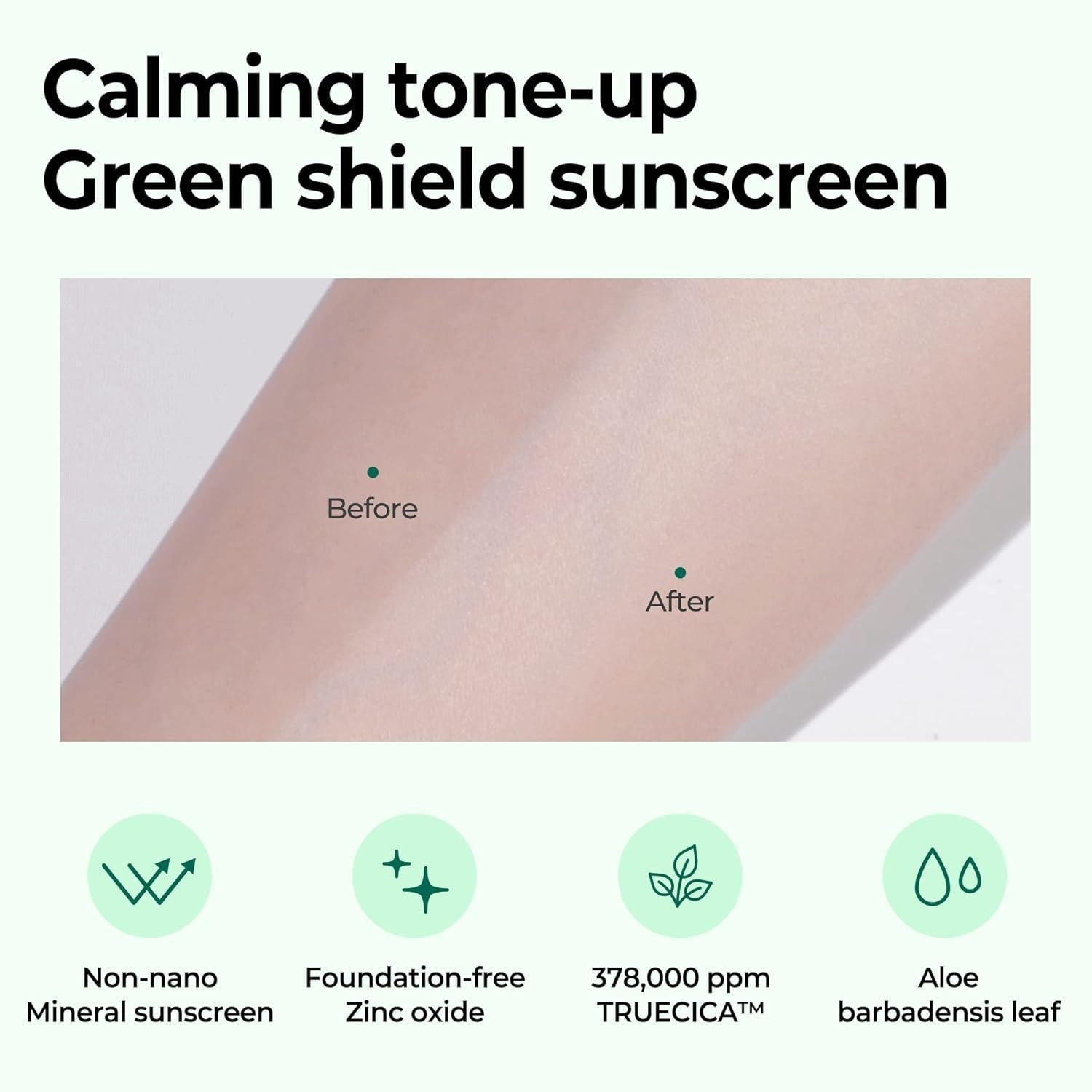 Some By MI Truecica Mineral Calming Tone-Up Suncream 50ml