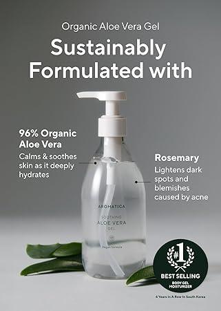 Aromatica Soothing Aloe Vera Gel 300ml