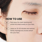 Cell Fusion C Cica Cooling Mask - 5 sheets, how-to-use image