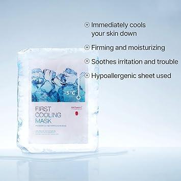 Cell Fusion C Post Alpha First Cooling Mask - 5 sheets, daily routine placement