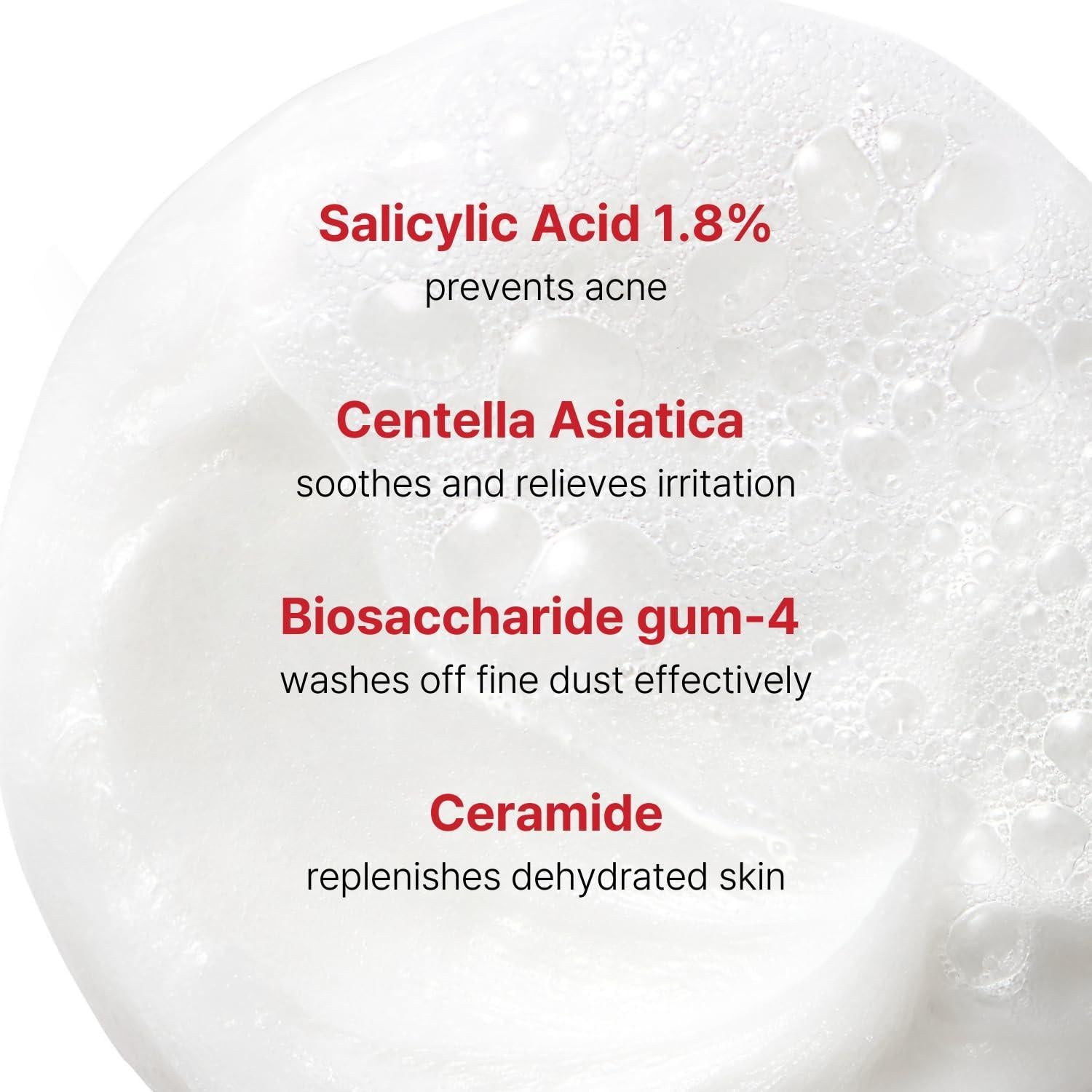 Cell Fusion C TRE.AC Daily Trouble Care Foam Cleanser - 130ml, key benefits overview