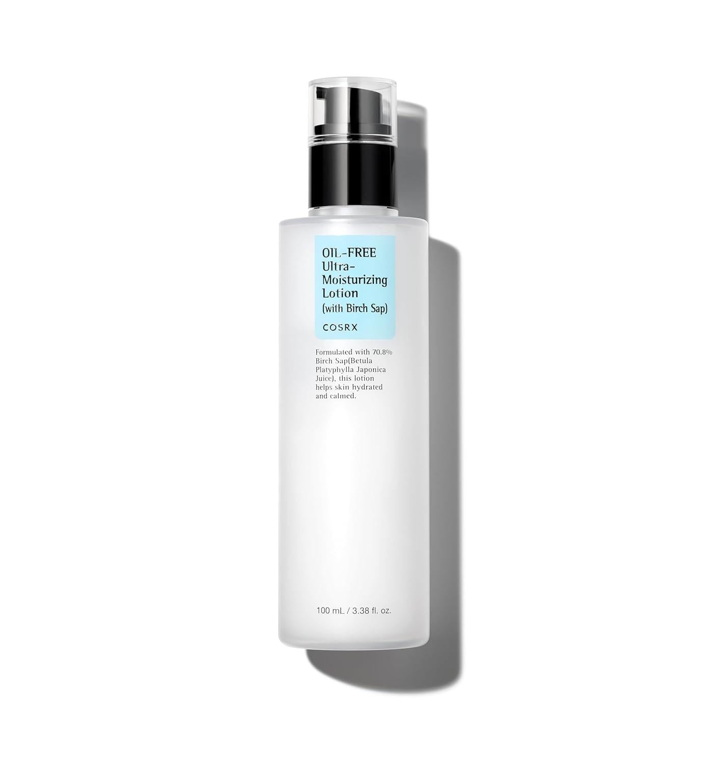 COSRX Oil-Free Ultra-Moisturizing Lotion with Birch Sap 100ml - side view