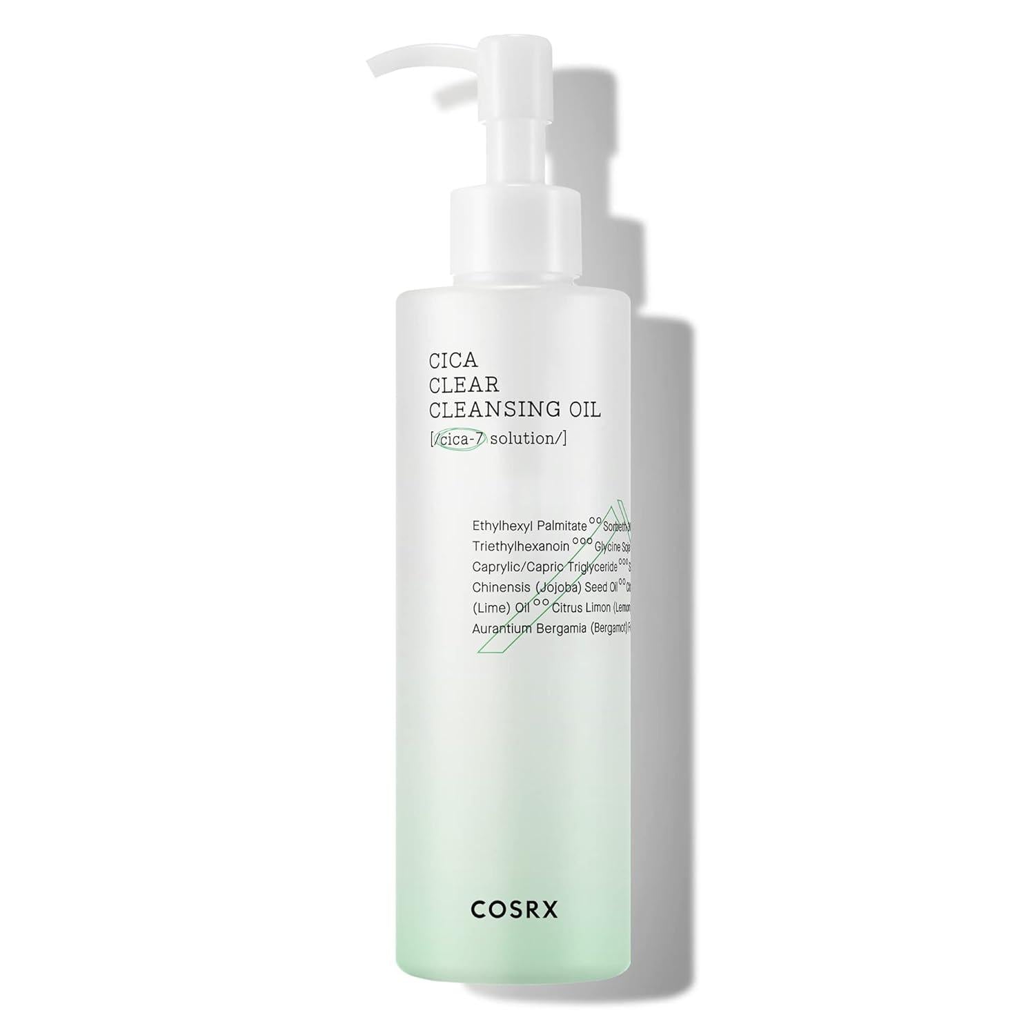 COSRX Pure Fit Cica Clear Cleansing Oil 200ml - oil texture