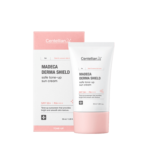Centellian24 Madeca Derma Shield Tone-Up Sun Cream 50ml - lightweight cream texture