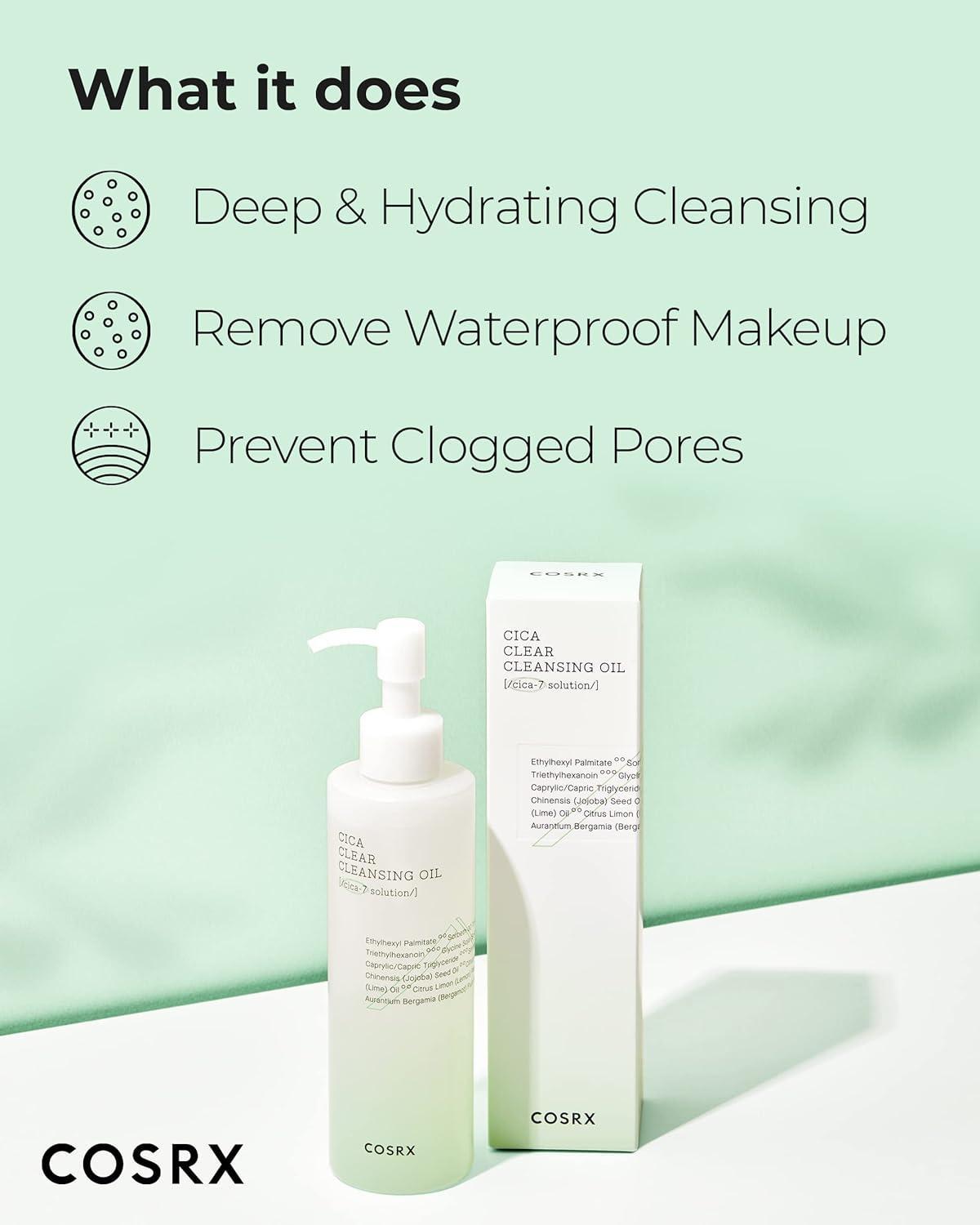 COSRX Pure Fit Cica Clear Cleansing Oil 200ml