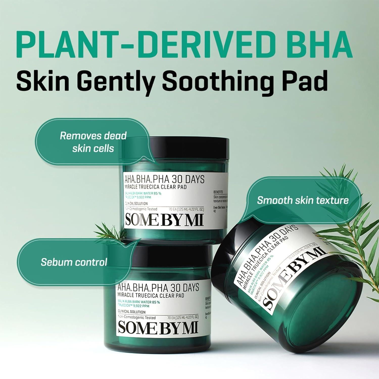 Some By MI AHA BHA PHA 30 Days Miracle Truecica Clear Pad 70ea