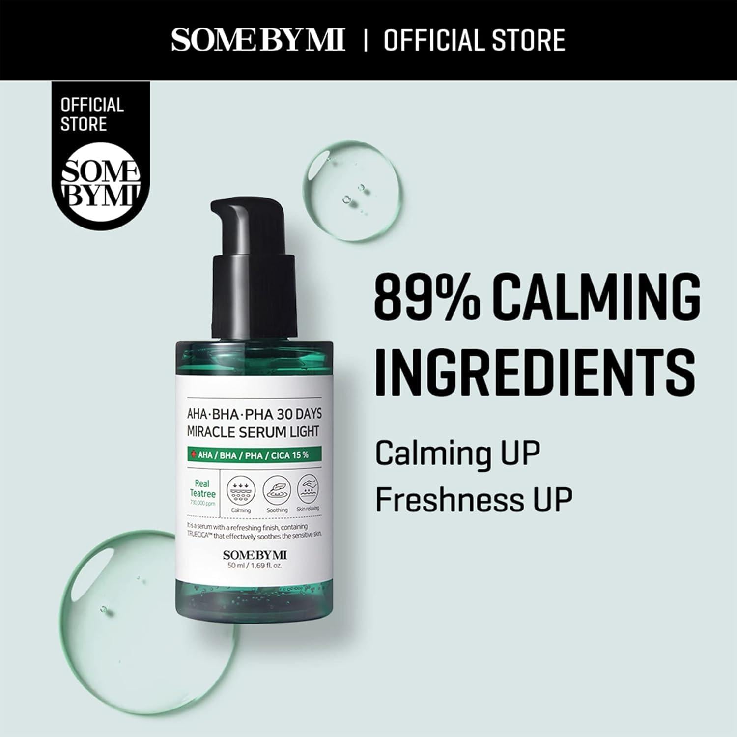 Some By MI AHA BHA PHA 30 Days Miracle Miracle Serum Light 50ml