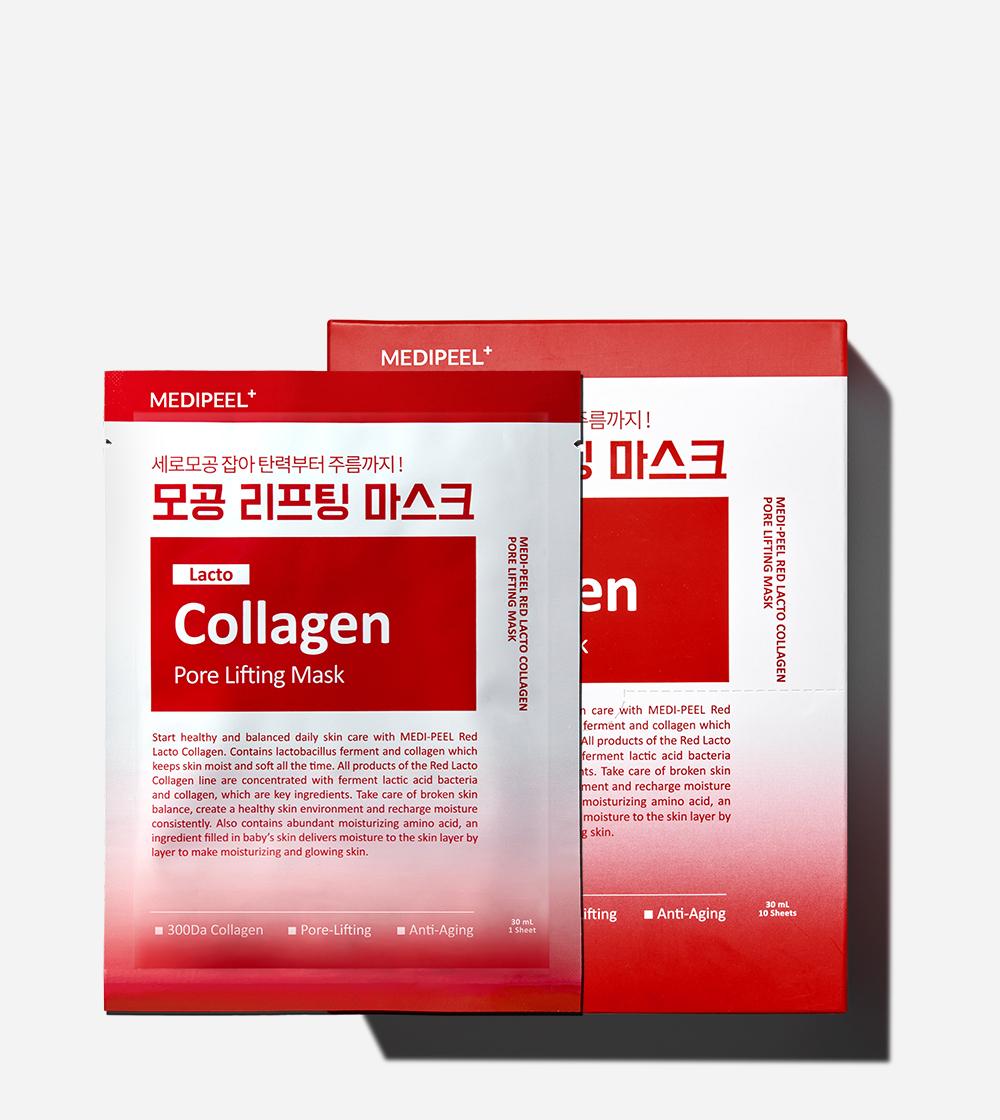 Medi-Peel Lacto Collagen Pore Lifting Mask 30ml x 10