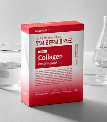 Medi-Peel Lacto Collagen Pore Lifting Mask 30ml x 10
