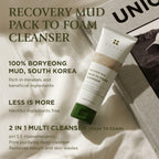 BRMUD Recovery Mud Pack to Foam Cleanser 110ml