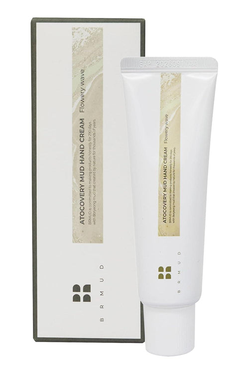 BRMUD Atocovery Mud Hand Cream Flowery Wave 50ml - front