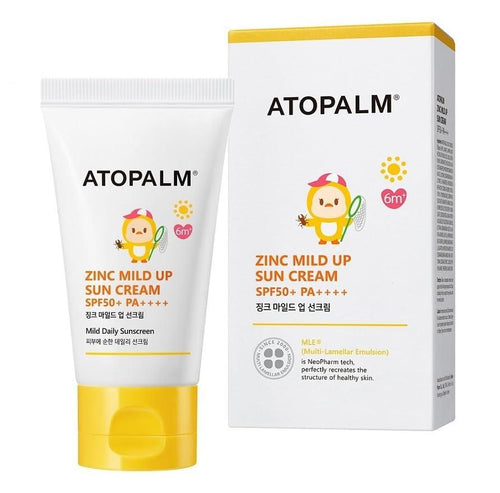 ATOPALM Zinc Mild Up Sun Cream - zinc oxide mineral filter