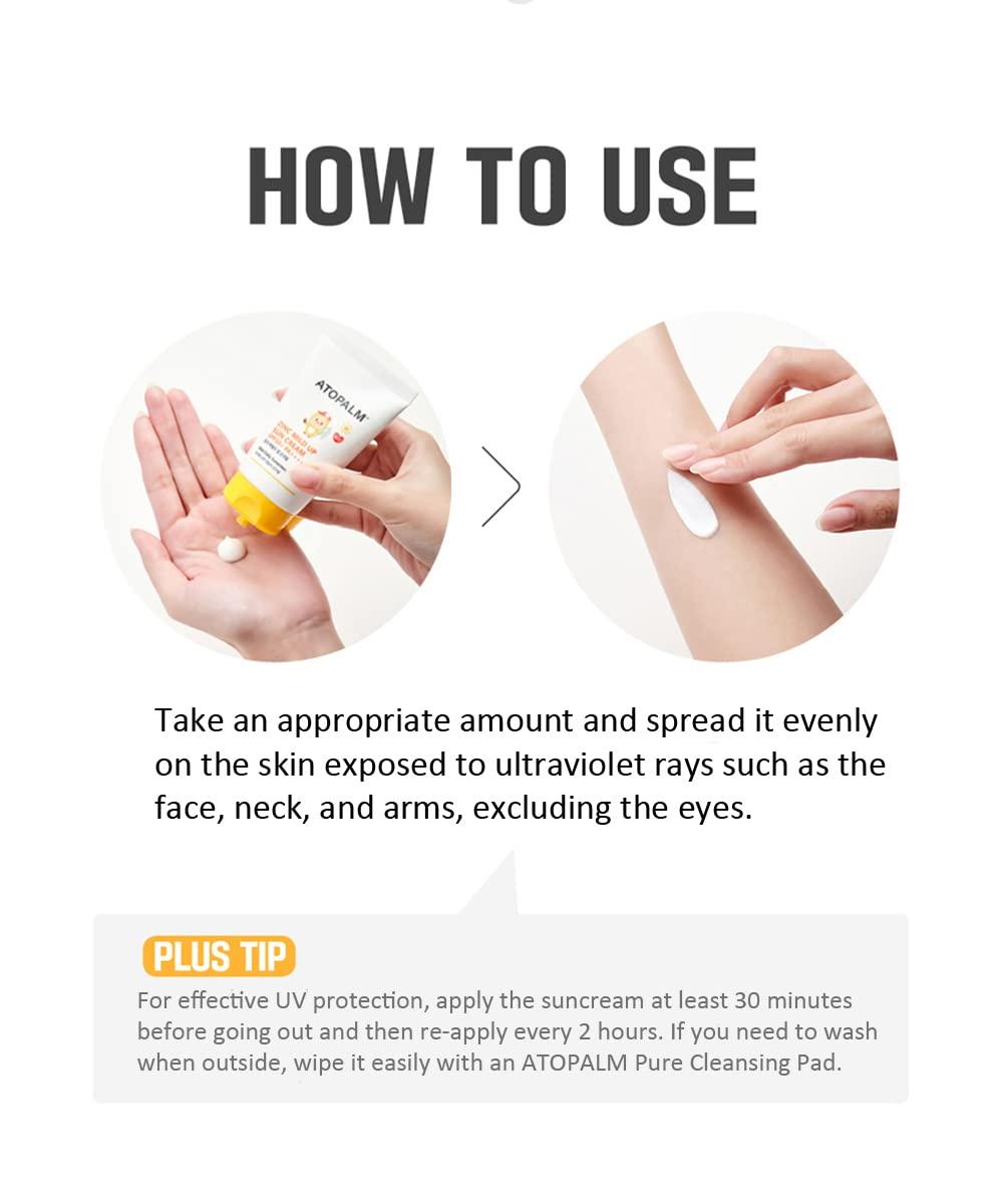 ATOPALM Zinc Mild Up Sun Cream