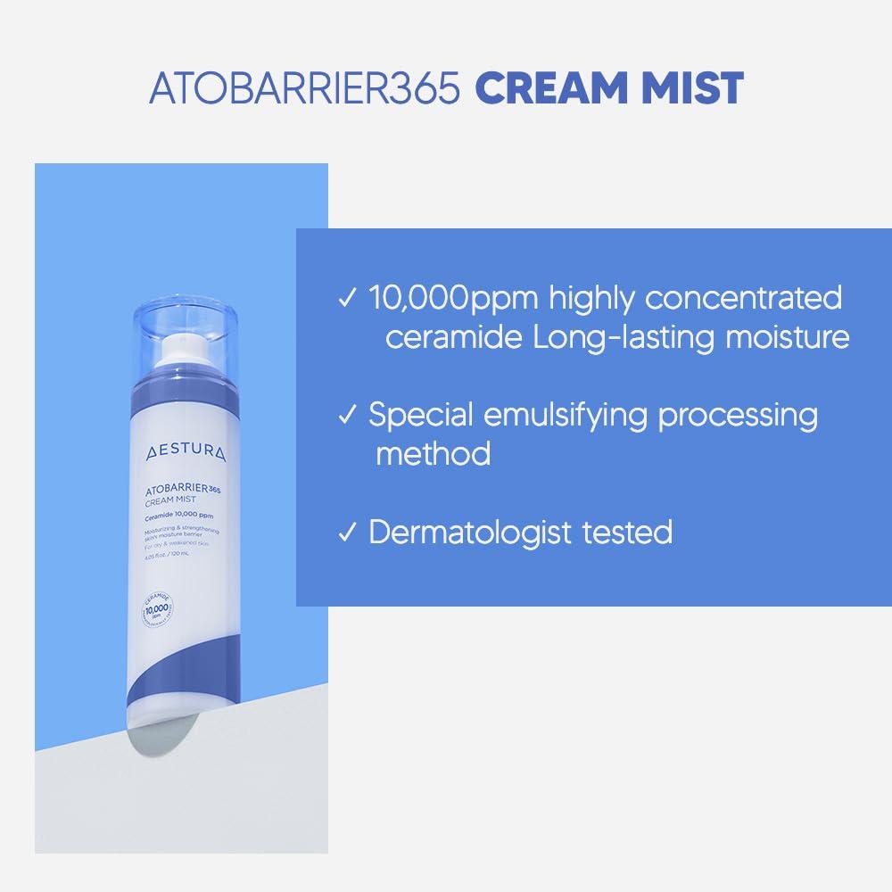 Aestura Atobarrier 365 Cream Mist 120ml - side view