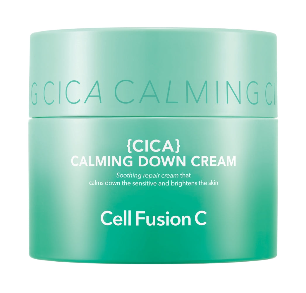 Cell Fusion C Cica Calming Down Cream 50ml, hero ingredients and benefits