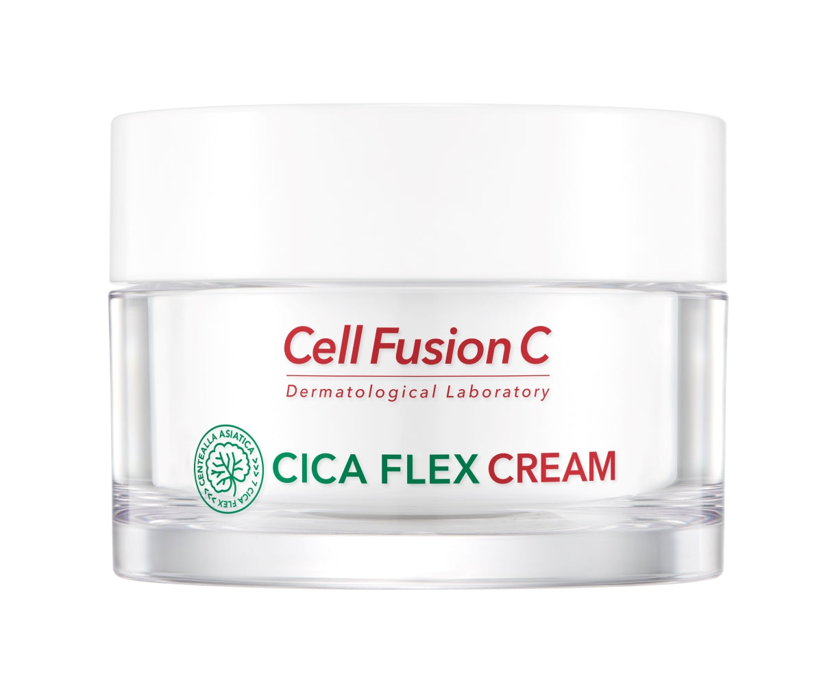 Cell Fusion C Cica Flex Cream 55ml, application and routine step