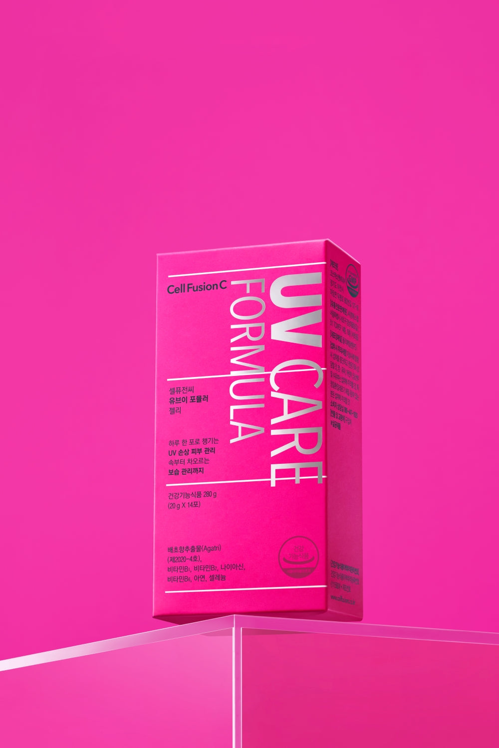 Cell Fusion C UV Formula Jelly 20g*14ea, Korean skincare product detail