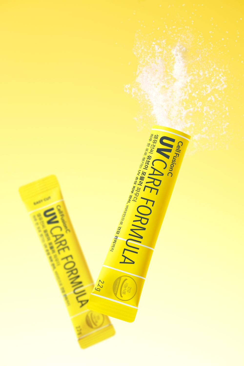 Cell Fusion C UV Formula Powder 2.2g*30ea, texture close-up