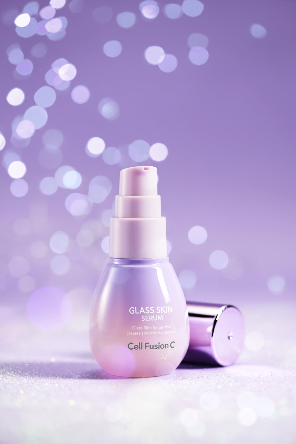 Cell Fusion C Glass Skin Serum 30ml, texture close-up