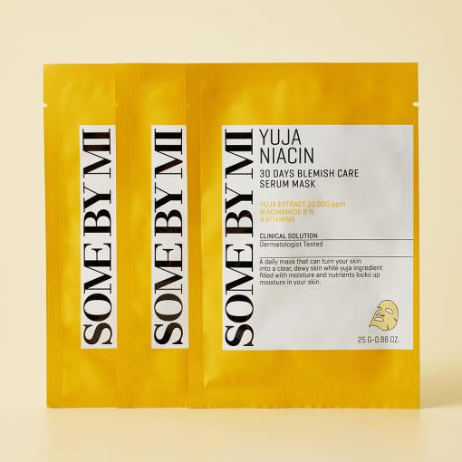 Some By MI YUJA NIACIN 30 DAYS CARE SERUM MASK  X 10EA