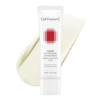 Cell Fusion C 1+1 Laser UV Defense Sunscreen OTC 50ml+50ml, hero ingredients and benefits