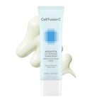 Cell Fusion C 1+1 Aquatica UV Defense Sunscreen OTC 50ml+50ml, hero ingredients and benefits