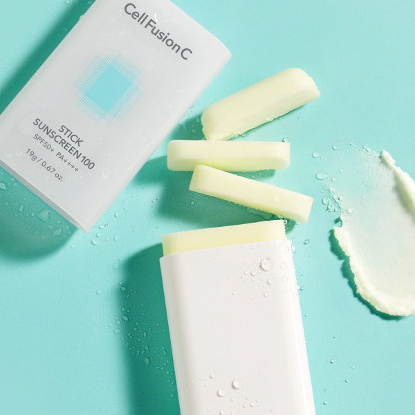 Cell Fusion C Stick Sun Screen 100 SPF50+/PA+++ 19g, skin concern and formula features