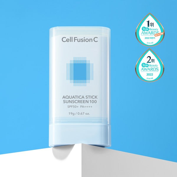 Cell Fusion C Aquatica Stick Sunscreen 100 SPF50+/PA++++ 19g, skin concern and formula features